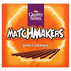 Nestlé Quality Street Zingy Orange Matchmakers Chocolates, 120g