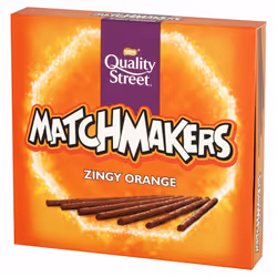 NestlÃ© Quality Street Zingy Orange Matchmakers Chocolates, 120g