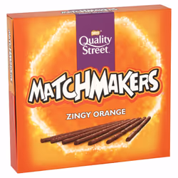 NestlÃ© Quality Street Zingy Orange Matchmakers Chocolates, 120g