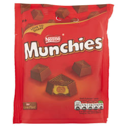 Munchies Milk Chocolate and Caramel Sharings Bags, 8 x 104 g