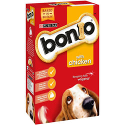 Bonio Chicken Flavour Adult Dog Biscuit, 1.2kg