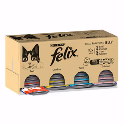 Felix Mixed Selection in Jelly Cat Food, 120 x 100 g