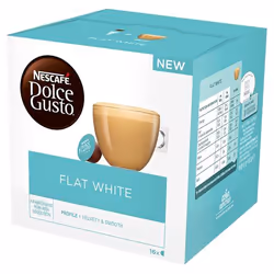 Nescafé Dolce Gusto Flat White Coffee 16 Capsules (Pack 3) - 12367386