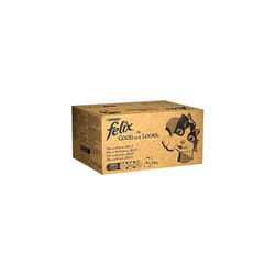 Felix As Good As It Looks Cat Food Meat And Fish, 80x100g