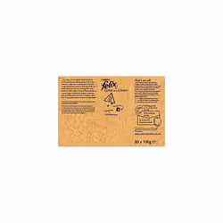 Felix As Good As It Looks Cat Food Meat And Fish, 80x100g