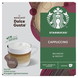 Starbucks by Nescafe Dolce Gusto Cappuccino Coffee 12 Capsules (Pack 3