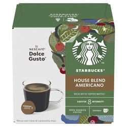Starbucks by Nescafe Dolce Gusto Americano House Blend Coffee 12 Capsu
