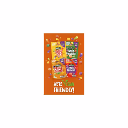 Rowntrees Fruit Gums Sweets Sharing Bags, Vegan Friendly, 10 x 150 g