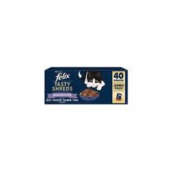 FELIX TASTY SHREDS Mixed Selection in Gravy