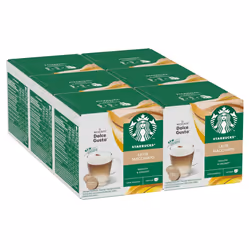 Latte Macchiato by NESCAFÃ Dolce Gusto, 72 Latte Macchiato pods (6 packs), Velvety and Creamy Coffee
