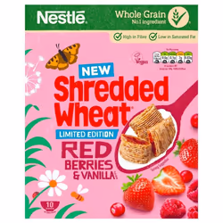 Nestle Bitesize Shredded Wheat Red Berry & Vanilla, 450g