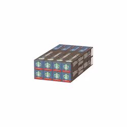 Starbucks Decaf Espresso Roast by Nespresso Dark Roast Coffee Pods 8 x 10 Capsules