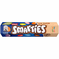 Nestle Chocolate Smarties Hexatubes - 1x24x38g