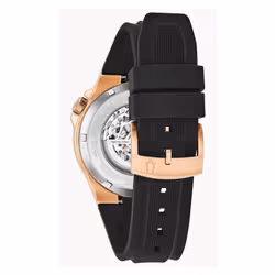 Bulova Maquina Wrist watch Male Mechanical (auto winding) Black, Rose gold Rose gold