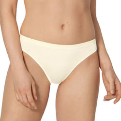 Sloggi Wow Comfort 2.0 Tai Womens Ladies Underwear Briefs Undies Panties Tan White - Ecru White, XS