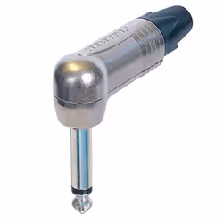 Neutrik NTR-NP2RX, 1/4", Black, Silver, Brass, Nickel, Polyamide, Polyoxymethylene (POM), Zinc steel, Nickel, IEC 60603-11 / ...