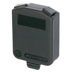 Neutrik SCDX socket safety cover Black 1 pc(s)