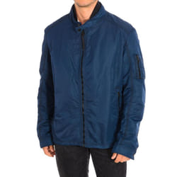 Chaqueta Estilo Casual Con Forro Interior Y Cuello Alto 10001043 Para Hombre - blue, 46