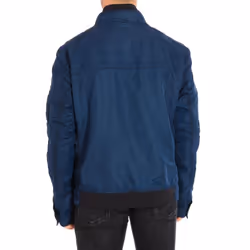 Chaqueta Estilo Casual Con Forro Interior Y Cuello Alto 10001043 Para Hombre - blue, 46