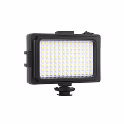 PULUZ Pocket 104 LED 1800LM Vlogging Studio Light with White & Orange Filters for Canon, Nikon, DSLR