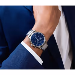 Tommy Hilfiger 1791456 Kane Blue Dial Men's Watch