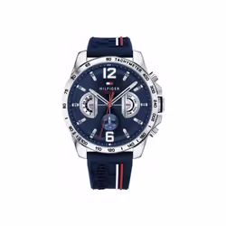 Tommy Hilfiger Watch Decker 1791476 Blue dial Blue Strap Men's Watch