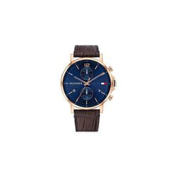 Tommy Hilfiger Men's Analogue Quartz Watch with Leather Strap 1710418