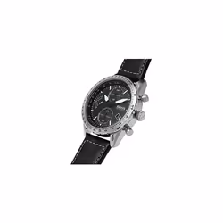 BOSS Chronograph Quartz Watch for Men with Black Leather Strap - 1513853