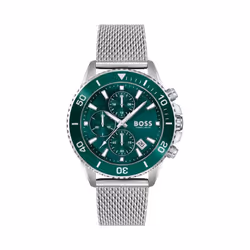 Hugo Boss 1513905 Admiral Chronograph Green Dial Men's Watch