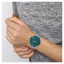 Hugo Boss 1513905 Admiral Chronograph Green Dial Men's Watch