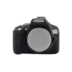 PULUZ Soft Silicone Protective Case for Canon EOS 1300D / 1500D(Black)