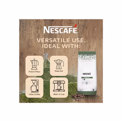 Brasile Coffee Beans | 100% Arabica | Single Origin | Fairtrade | 1kg, Packaging May Vary