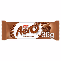 Aero Milk Chocolate Bar 36g (Pack of 24)