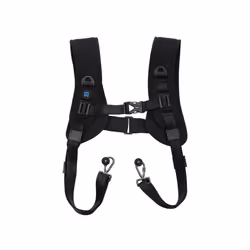 PULUZ Quick Release Double Shoulder Harness Soft Pad Decompression Foam Strap Belt for DSLR Digital Cameras