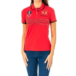 Polo Manga Corta La Martina - red, 2