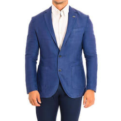 Americana Manga Larga Jmja01-tw202 Para Hombre - blue, 48