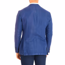 Americana Manga Larga Jmja01-tw202 Para Hombre - blue, 48