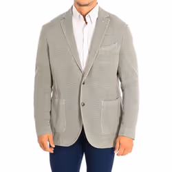 Americana Manga Larga Con Corte Regular Jmja08-tl090 Para Hombre - beige, 54