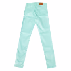 PantalÃ³n Stretch Brillantes Con Bajos Con Corte Pitillo Jwt010 Para Mujer - green, 26-USA