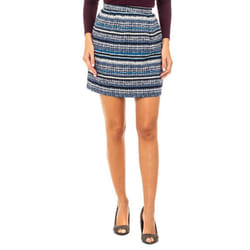 Falda Recta Con Cierre De Cremallera En La Parte Trasera Jwk002 Para Mujer - multicolor, 38