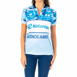 Polo TÃ©cnico De Manga Corta 2wz002 Para Mujer - multicolor, L