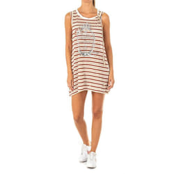 Vestido Sin Mangas Con Cuello Redondo Lwre31 Para Mujer - brown, 4