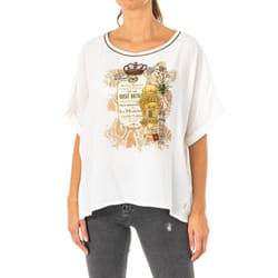 Camiseta Manga Corta Y Cuello Redondo Lwre32 Para Mujer - white, 2