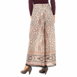 PantalÃ³n Ancho Ajustable Mediante CordÃ³n PantalÃ³n Corto Interior Lwte01 Para Mujer - beige, 27-USA