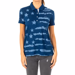Polo Manga Corta Cuello De Solapa Lwp305 Para Mujer - blue, XS
