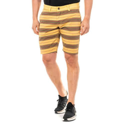Bermuda Con Bajos Con Corte Recto Y Trabillas CinturÃ³n Lmbg01 Para Hombre - brown, 38-USA