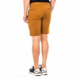 Bermuda Con Bajos Con Corte Recto Y Trabillas CinturÃ³n Lmb008 Para Hombre - multicolor, 32-USA