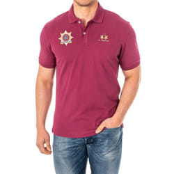 Polo Manga Corta Con Cuello De Solapa 2mpt42 Para Hombre - violet, XS