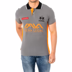 Polo Manga Corta Con Cuello De Solapa 2mpu36 Para Hombre - multicolor, S