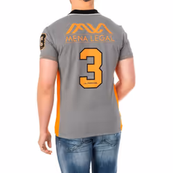 Polo Manga Corta Con Cuello De Solapa 2mpu36 Para Hombre - multicolor, S